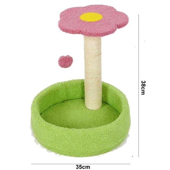 Cute Small Cat Scratcher Tree Toy - Picture 2 of 4